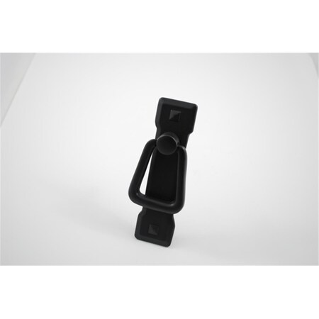 Residential Essentials Vertical Cabinet Drop Pull- Black 10251BK